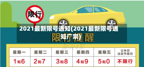 2021最新限号通知(2021最新限号通知广宗)