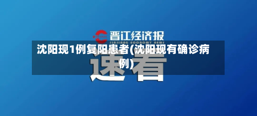 沈阳现1例复阳患者(沈阳现有确诊病例)-第3张图片