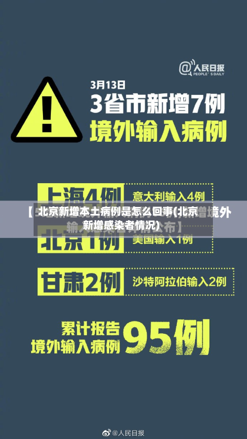北京新增本土病例是怎么回事(北京新增感染者情况)
