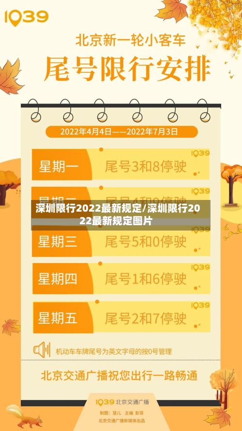 深圳限行2022最新规定/深圳限行2022最新规定图片