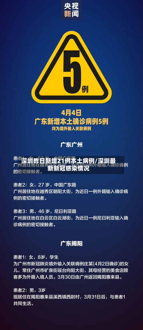 深圳昨日新增21例本土病例/深圳最新新冠感染情况