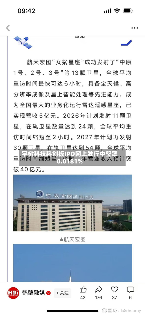 宇树科技科创板IPO网上发行中签率0.0181%-第2张图片