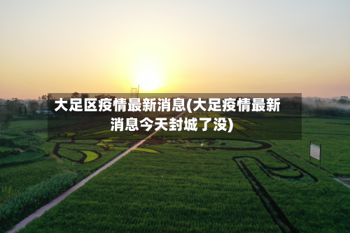大足区疫情最新消息(大足疫情最新消息今天封城了没)