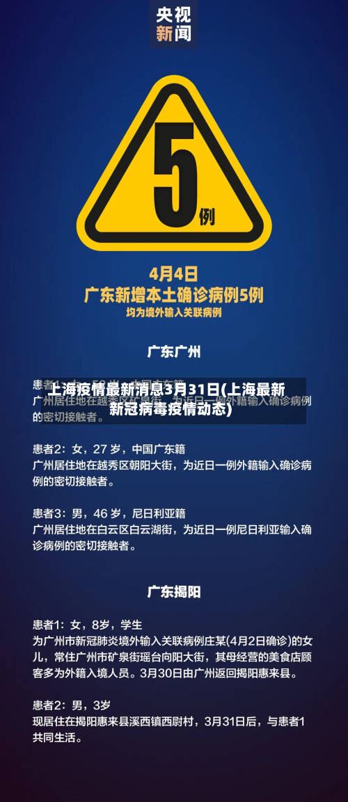 上海疫情最新消息3月31日(上海最新新冠病毒疫情动态)-第1张图片
