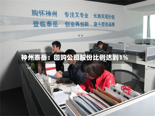 神州泰岳:回购公司股份比例达到1%-第3张图片