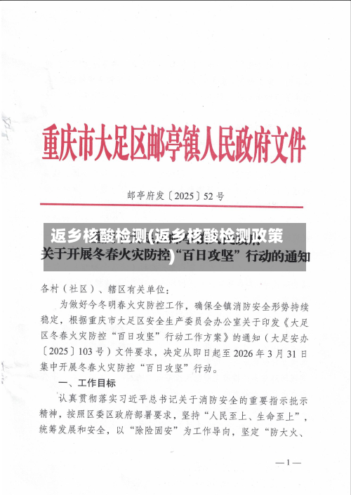 返乡核酸检测(返乡核酸检测政策)