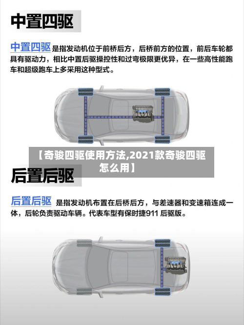 【奇骏四驱使用方法,2021款奇骏四驱怎么用】-第2张图片