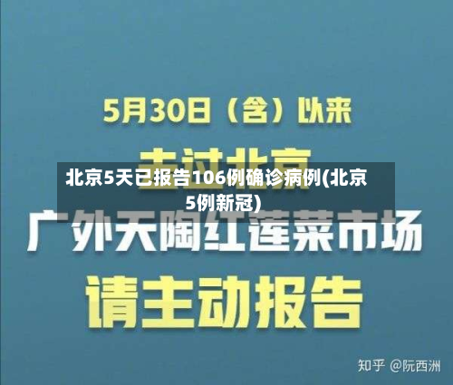 北京5天已报告106例确诊病例(北京5例新冠)-第2张图片