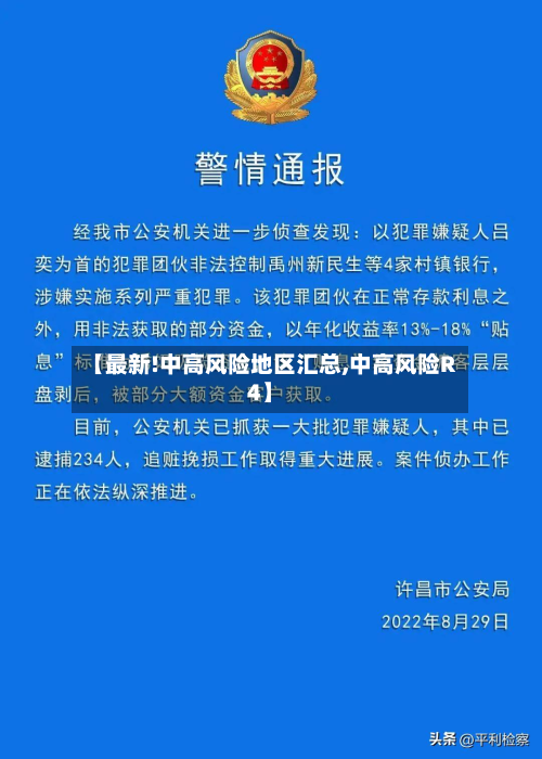 【最新!中高风险地区汇总,中高风险R4】-第3张图片