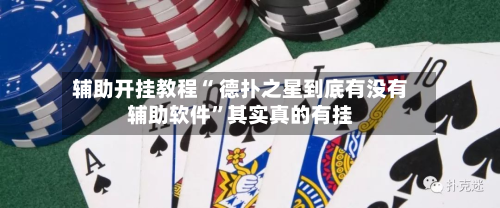 辅助开挂教程“ 德扑之星到底有没有辅助软件”其实真的有挂-第3张图片