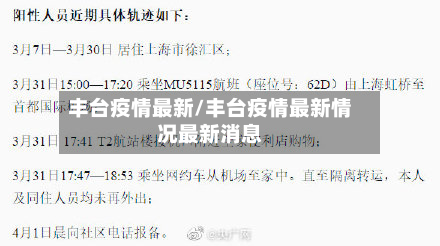 丰台疫情最新/丰台疫情最新情况最新消息-第2张图片