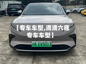 【专车车型,滴滴六座专车车型】