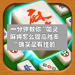一分钟教你“哈灵麻将怎么提高胜率”确实是有挂的-第2张图片