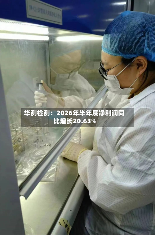 华测检测：2026年半年度净利润同比增长20.63%