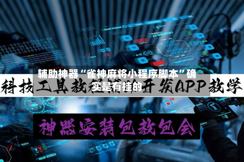 辅助神器“雀神麻将小程序脚本”确实是有挂的-第2张图片