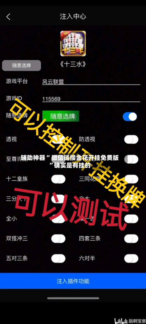 辅助神器“ 微信链接金花开挂免费版”确实是有挂的-第2张图片