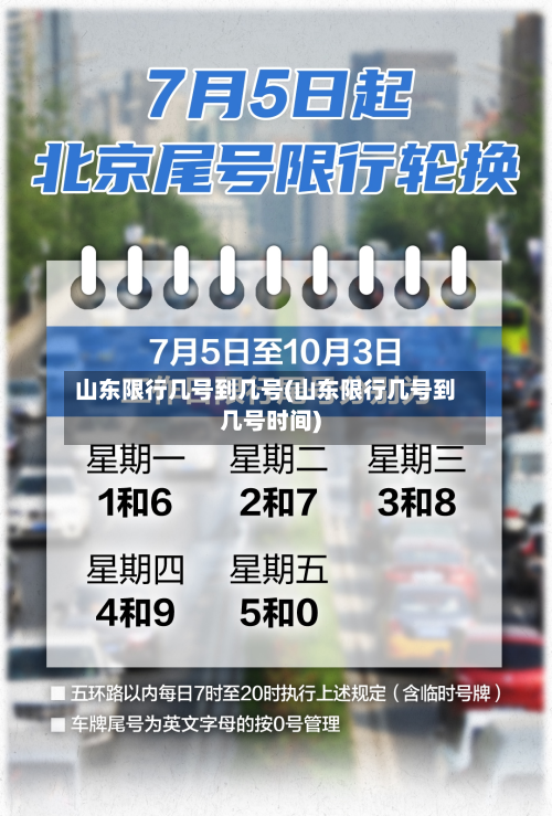 山东限行几号到几号(山东限行几号到几号时间)