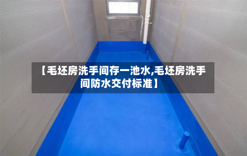 【毛坯房洗手间存一池水,毛坯房洗手间防水交付标准】