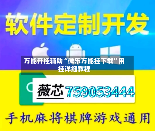 万能开挂辅助“微乐万能挂下载”用挂详细教程-第2张图片