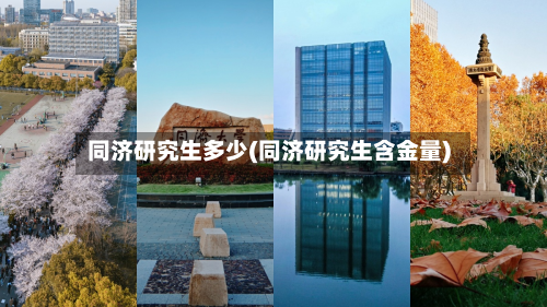 同济研究生多少(同济研究生含金量)