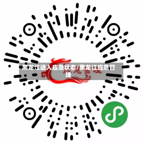 黑龙江进入应急状态/黑龙江应急管理-第3张图片