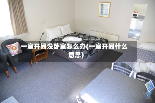 一室开间没卧室怎么办(一室开间什么意思)
