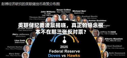 美联储纪要凌晨揭晓，真正的悬念根本不在那三张反对票？