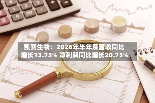 凯赛生物：2026年半年度营收同比增长13.73% 净利润同比增长20.75%-第3张图片