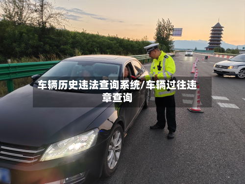 车辆历史违法查询系统/车辆过往违章查询-第3张图片