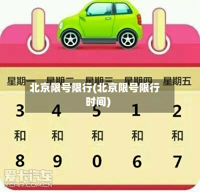北京限号限行(北京限号限行时间)-第2张图片