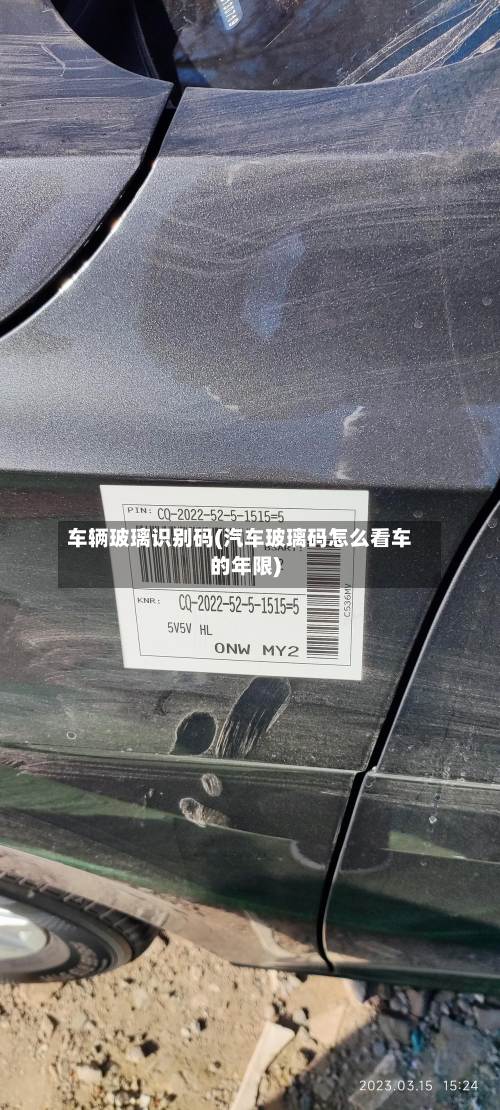 车辆玻璃识别码(汽车玻璃码怎么看车的年限)-第3张图片