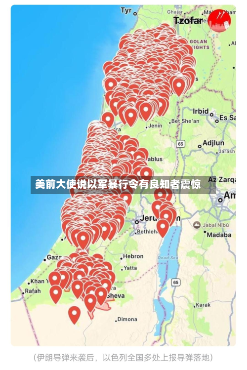 美前大使说以军暴行令有良知者震惊