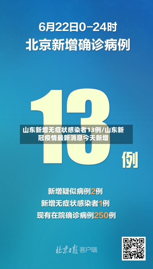 山东新增无症状感染者13例/山东新冠疫情最新消息今天新增