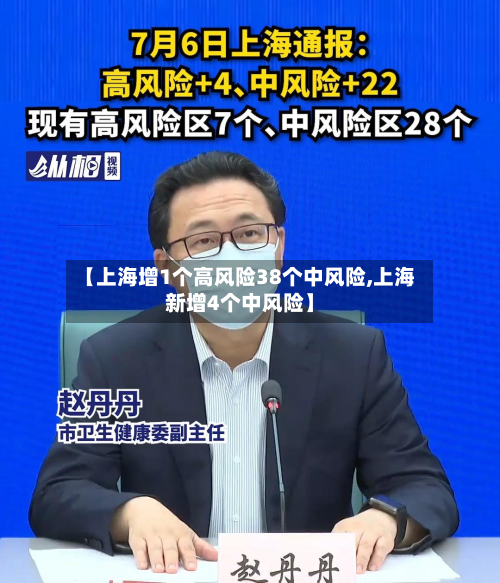 【上海增1个高风险38个中风险,上海新增4个中风险】