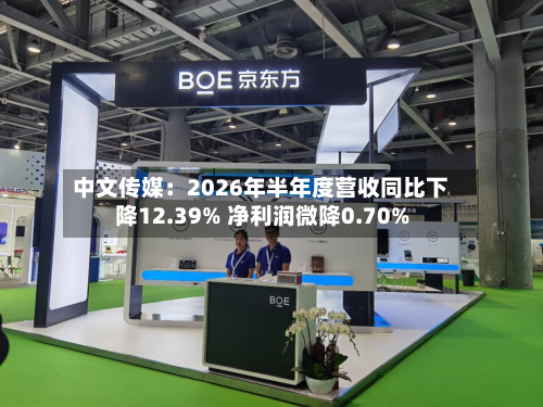 中文传媒：2026年半年度营收同比下降12.39% 净利润微降0.70%-第3张图片