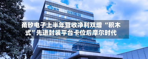 甬矽电子上半年营收净利双增 “积木式	”先进封装平台卡位后摩尔时代-第3张图片