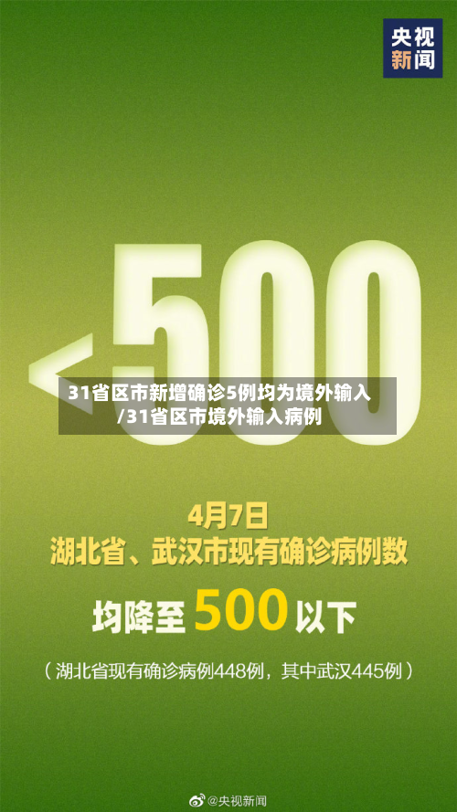 31省区市新增确诊5例均为境外输入/31省区市境外输入病例-第2张图片