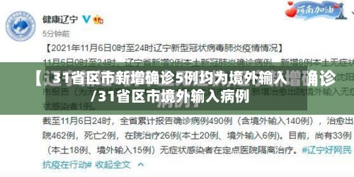 31省区市新增确诊5例均为境外输入/31省区市境外输入病例