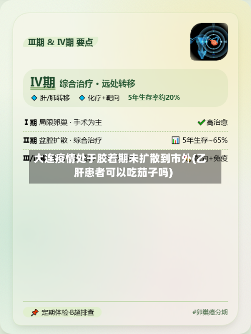 大连疫情处于胶着期未扩散到市外(乙肝患者可以吃茄子吗)-第2张图片