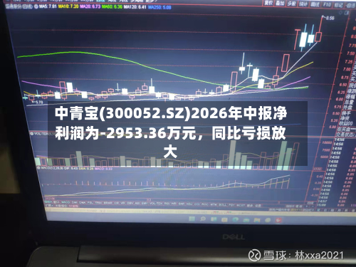 中青宝(300052.SZ)2026年中报净利润为-2953.36万元，同比亏损放大