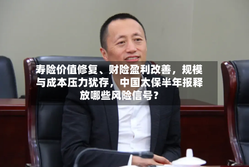 寿险价值修复、财险盈利改善，规模与成本压力犹存，中国太保半年报释放哪些风险信号？-第3张图片