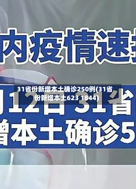31省份新增本土确诊250例(31省份新增本土623 1844)-第2张图片