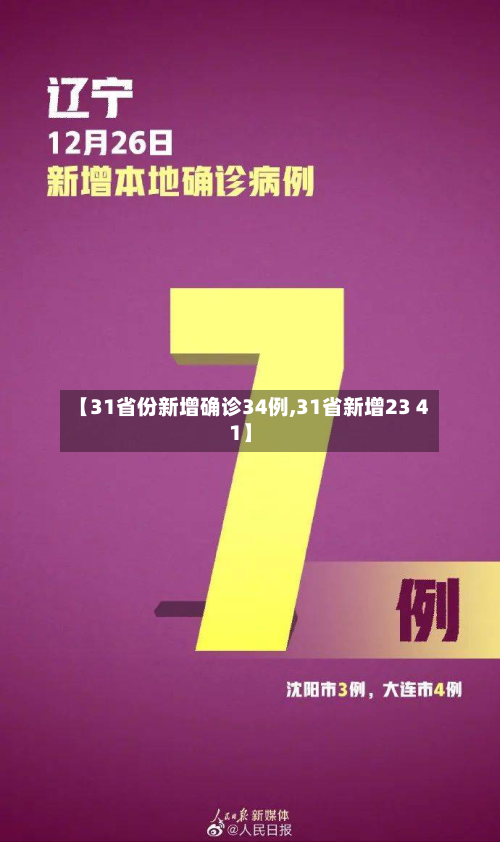 【31省份新增确诊34例,31省新增23 41】-第3张图片