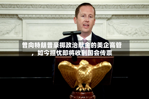 曾向特朗普豪掷政治献金的美企高管，如今担忧即将收到国会传票-第2张图片