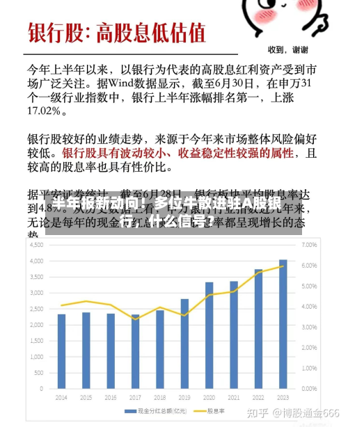 半年报新动向！多位牛散进驻A股银行	，什么信号？-第2张图片