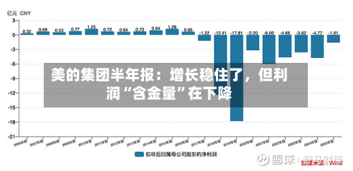 美的集团半年报：增长稳住了，但利润“含金量”在下降-第2张图片