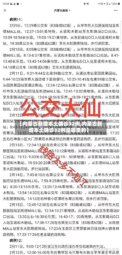 【内蒙古新增本土确诊32例,内蒙古新增本土确诊32例是哪里的】-第3张图片