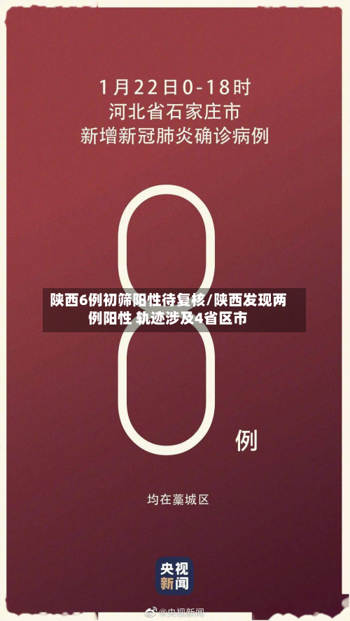 陕西6例初筛阳性待复核/陕西发现两例阳性 轨迹涉及4省区市-第3张图片