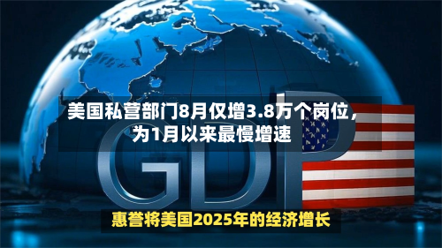 美国私营部门8月仅增3.8万个岗位	，为1月以来最慢增速-第2张图片