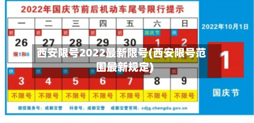 西安限号2022最新限号(西安限号范围最新规定)-第2张图片